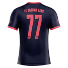 GroundGame FC armbar RASHGUARD - Navy